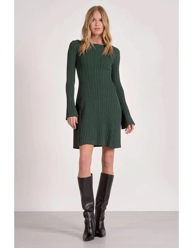 Crewneck Longsleeve Dress