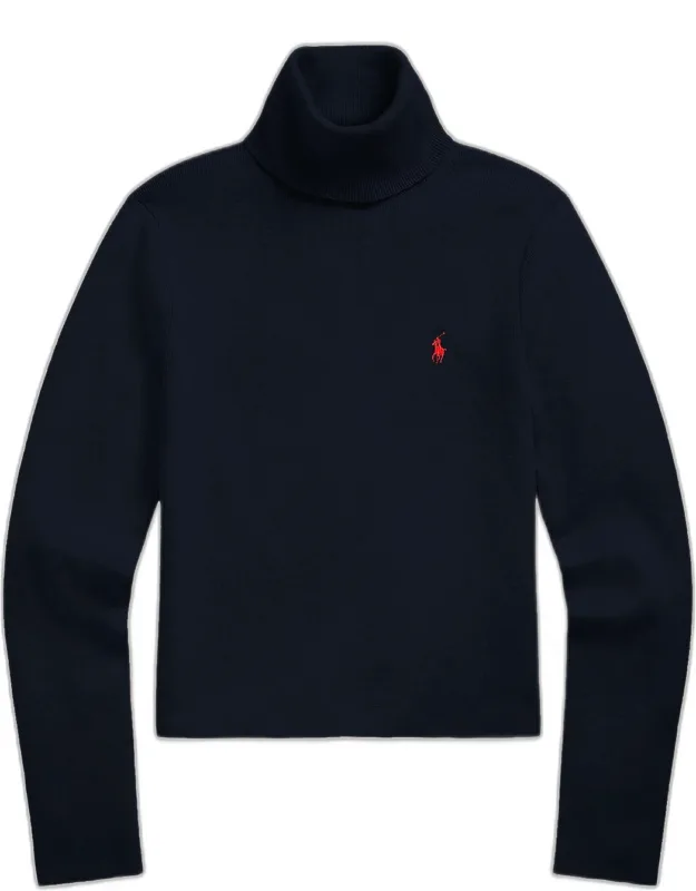 Cotton-blend Turtleneck Sweater