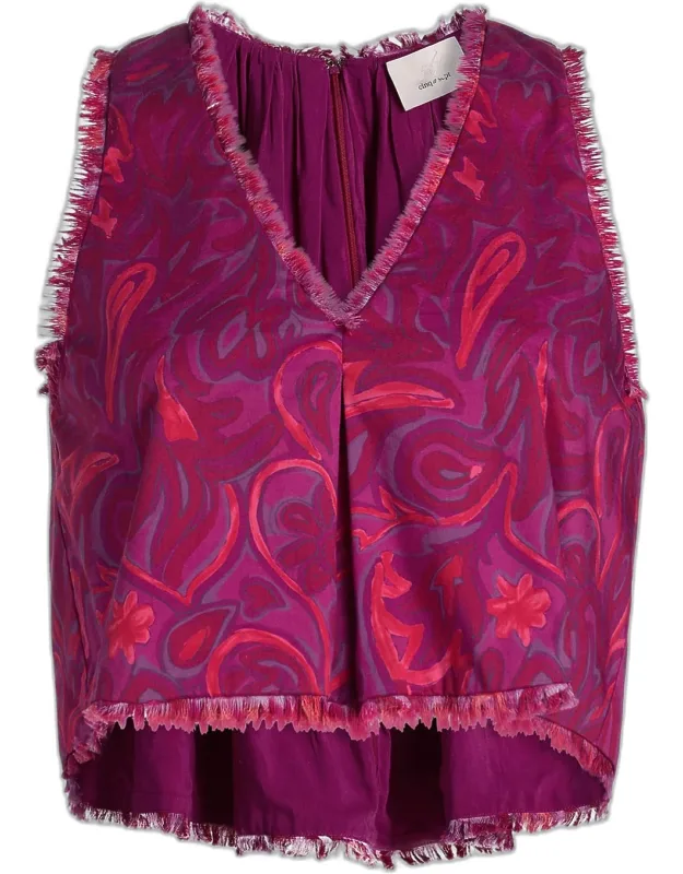Paisley Bloom Top