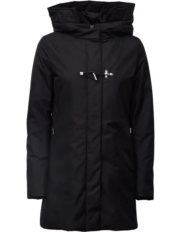 Microfiber Gabardine Coat