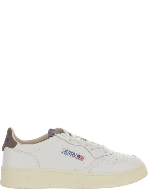 Low-top Leather Sneakers