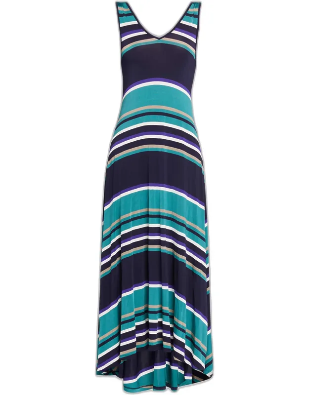 Striped Midi Dress