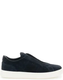 Slip-on Leather Sneakers