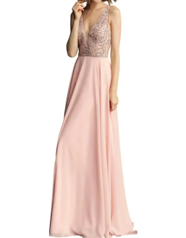 Sleeveless Chiffon Dress