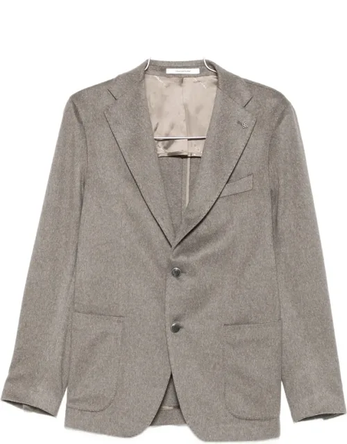 Notched-lapel Single-breasted Blazer