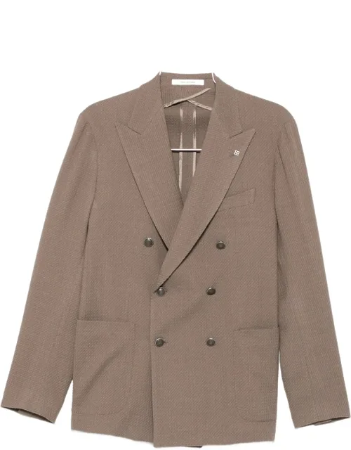Double-breasted Peak-lapel Blazer