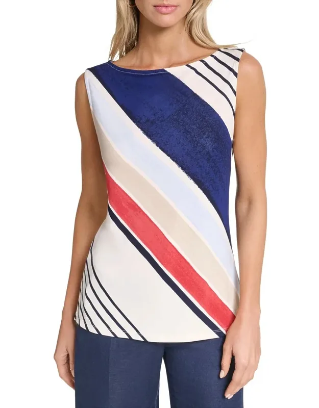 Stripped Tank Top