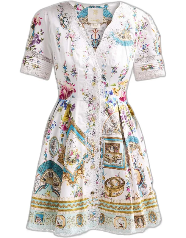 Linen Mini Dress