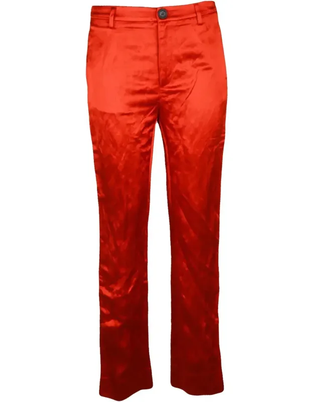 Tuxedo Satin Trousers