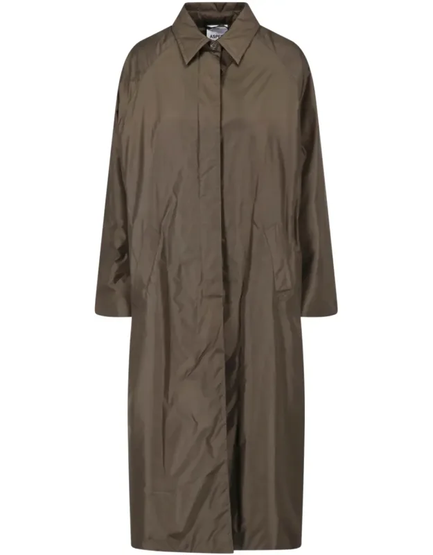 Nylon Waterproof Trench Coat