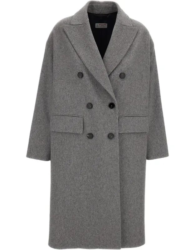 Double-breasted Wool Coat