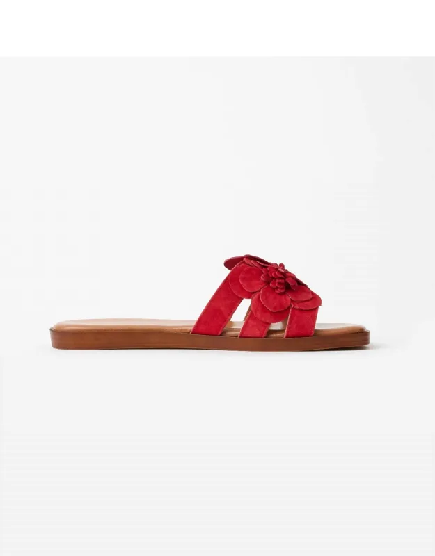 Morning Dew Floral Slide Sandals