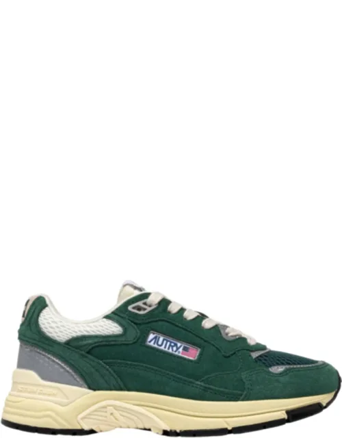 Mesh Suede Sneakers