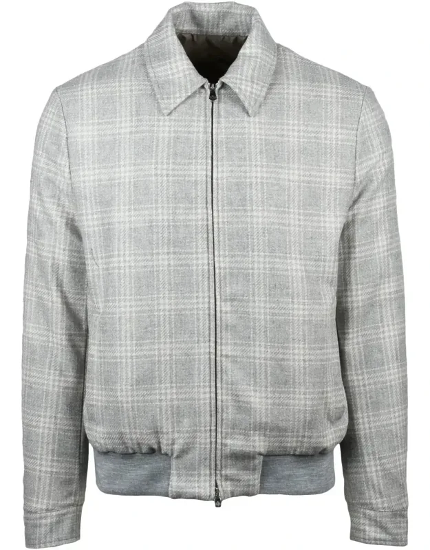 Wool-cashmere Aviator Jacket