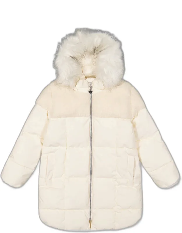 Long Winter Puffer Coat