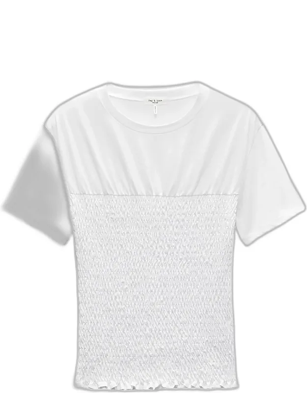 Smocked T-shirt
