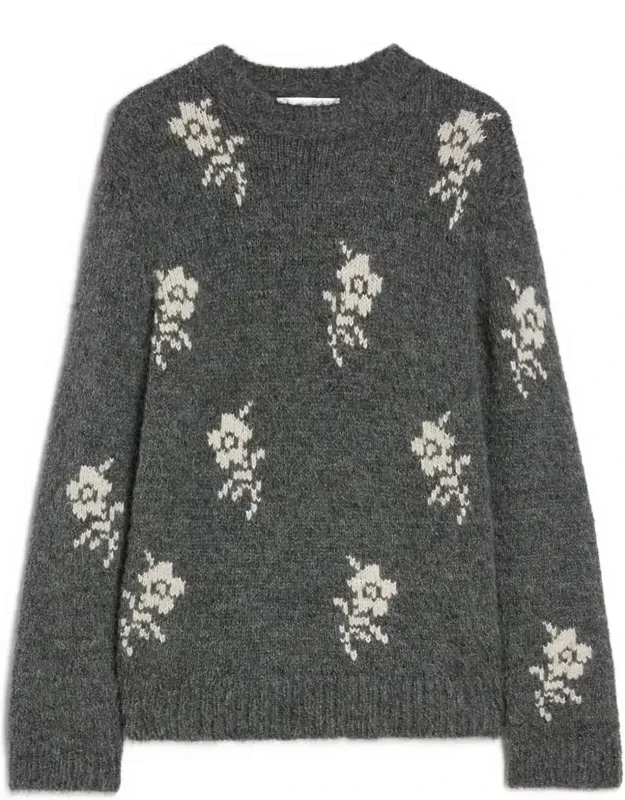 Floral Knitted Jumper