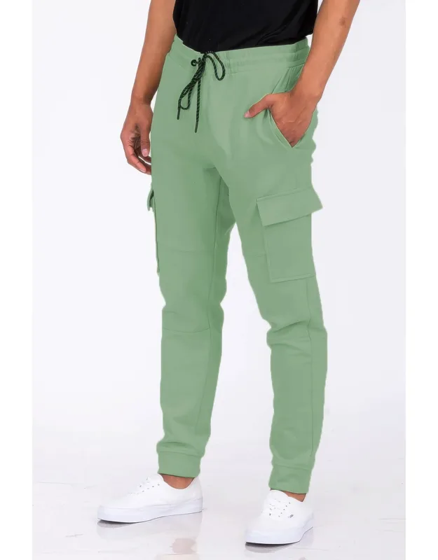 Cargo Jogger Sweats, Comfortable Blend Of Cotton And Polyester