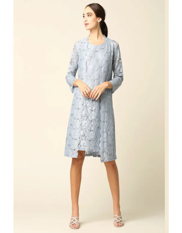 Lace Mother Of Bride Dress & Jacket