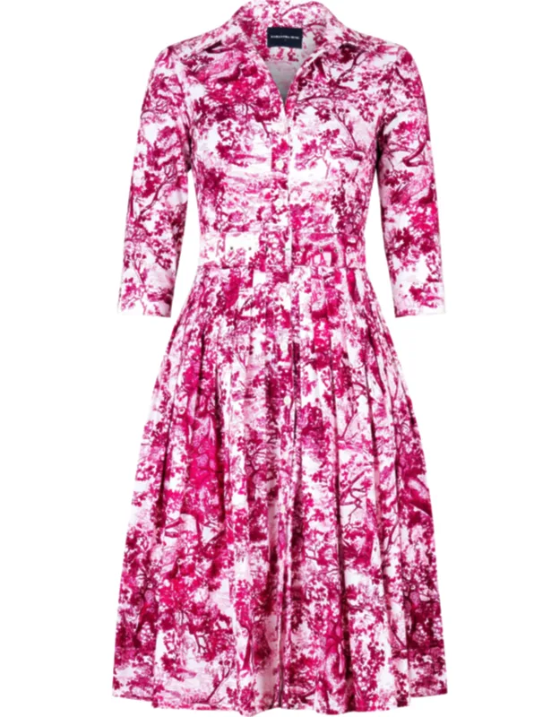 Safari Toile Shirtdress
