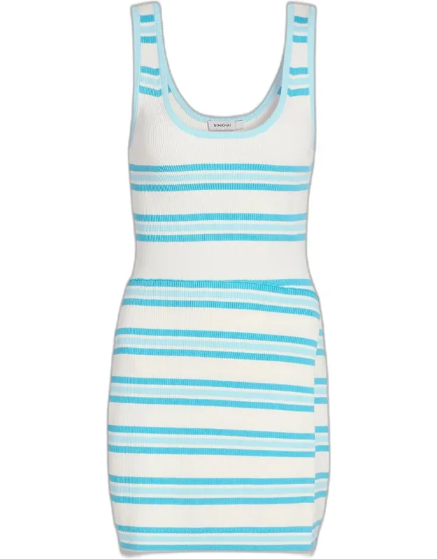 Marston Striped Mini Dress