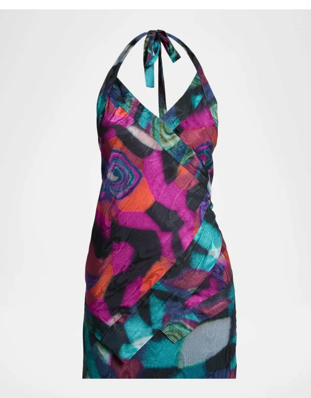 Halter Midi Dress