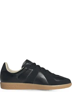 Army Panelled Leather Sneakers