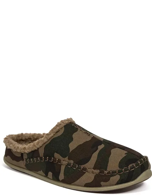 Slipperooz Slippers Multi Camo Moc Toe Slip On