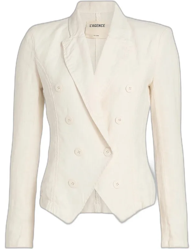 Structured Linen Blazer