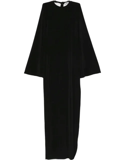 Jenna Split-cuff Long-sleeve Maxi Dress