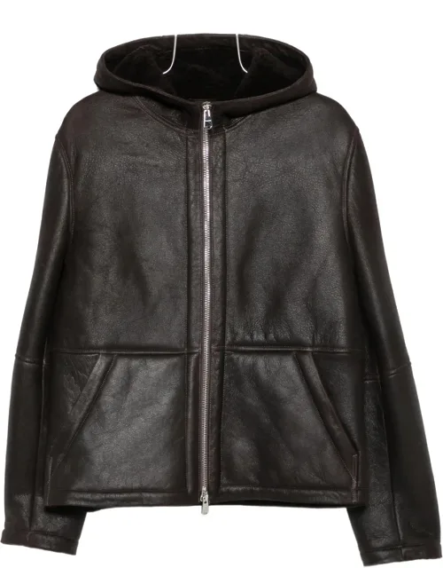 Hooded Shearling Jacket