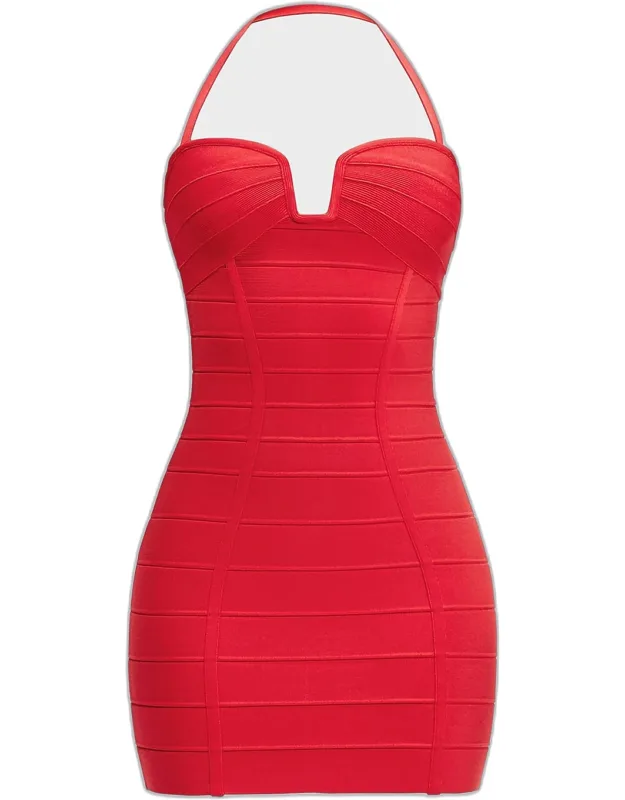 The Holly Bandage Mini Dress