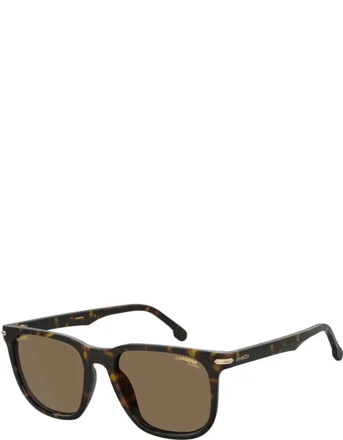 54 Mm Havana Sunglasses