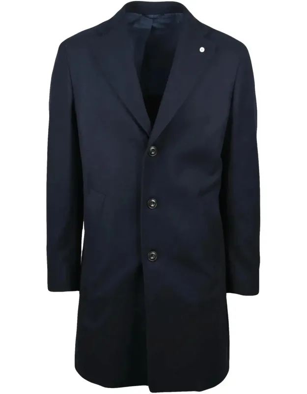 Wool-blend Coat