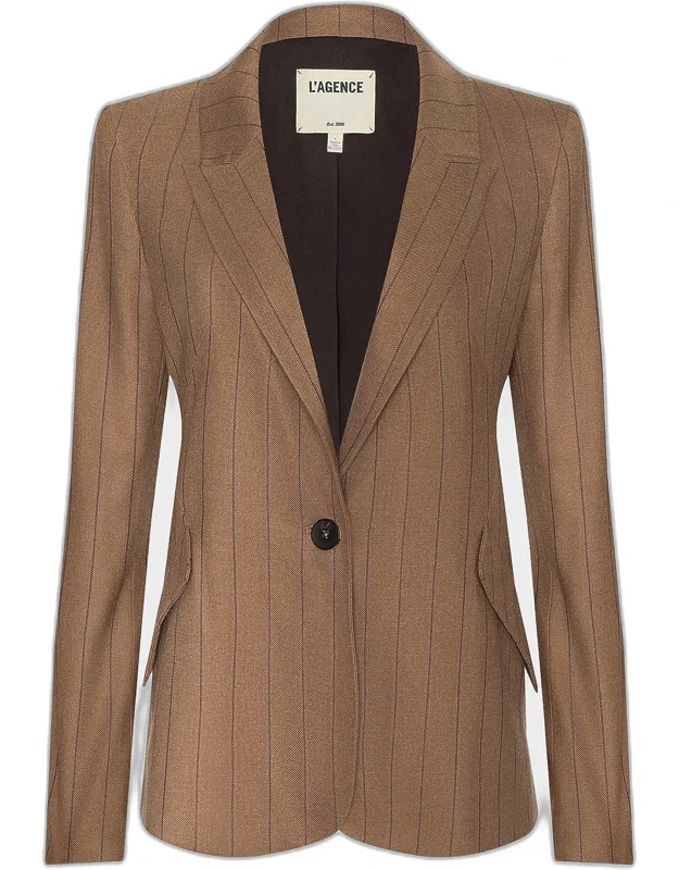 Chamberlain Pinstriped Blazer