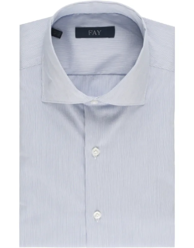 Striped Cotton Casual Shirt