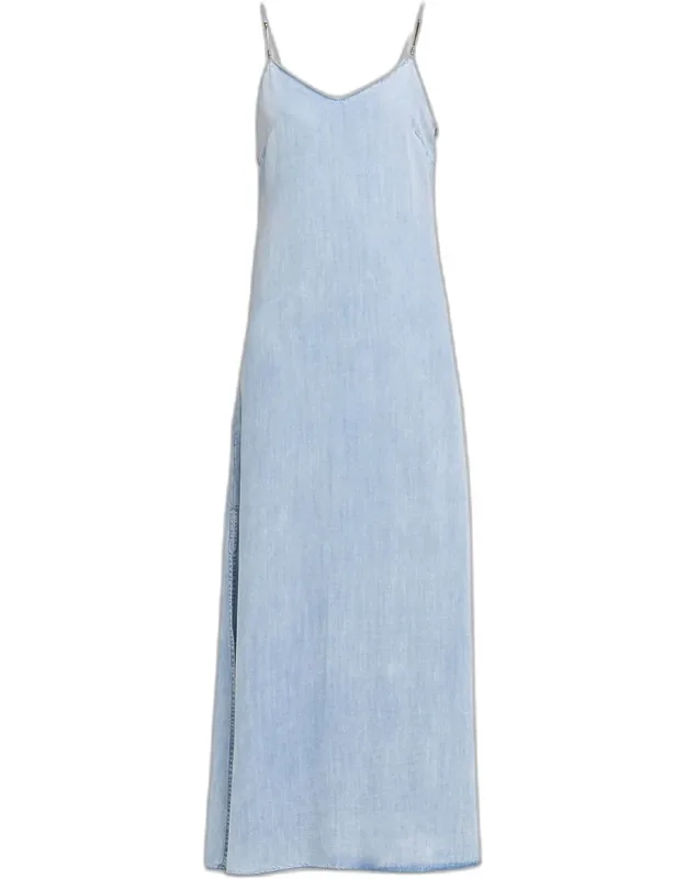 Denim Maxi Dress