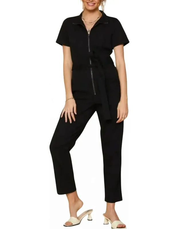 Maverick Short Sleeve Jumpsuit