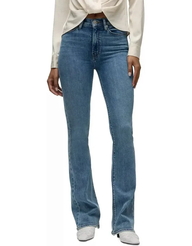 High Rise Bootcut Jeans