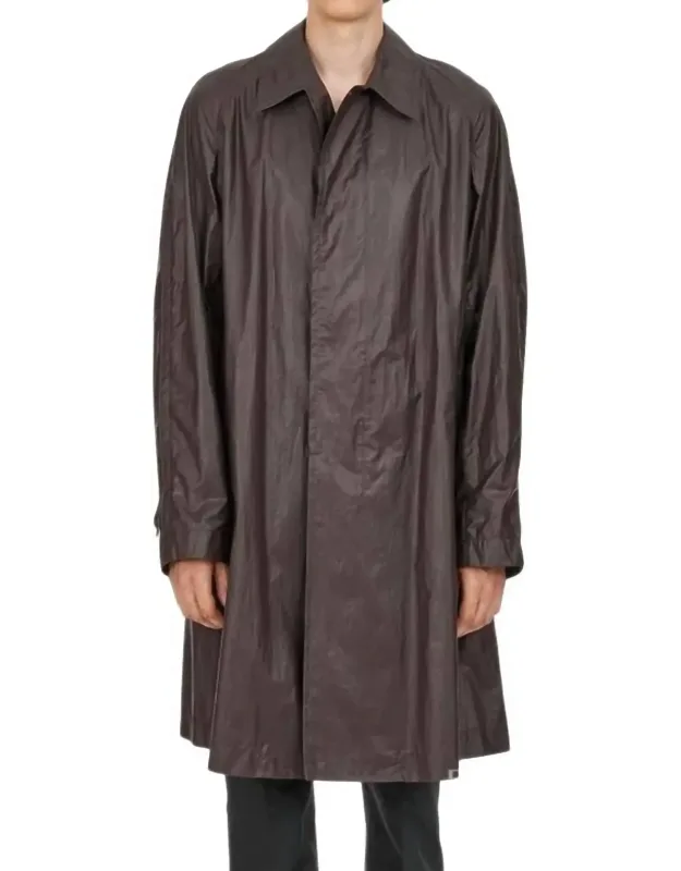 Waxed Cotton Raincoat