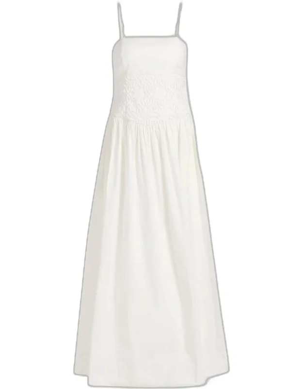 Crochet Stretch-cotton Maxi Dress
