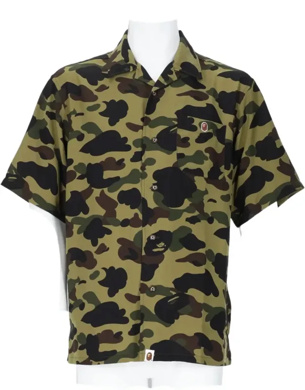 Camouflage Patch Logo Shirt