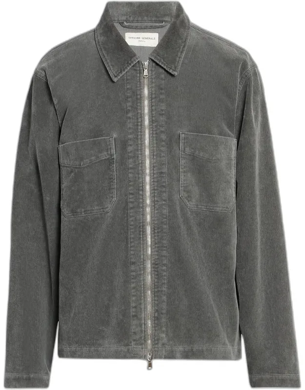 Byron Washed Cotton Corduroy Jacket