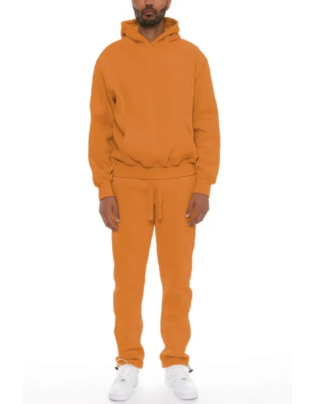 Premium Cotton Blend Hoodie Set