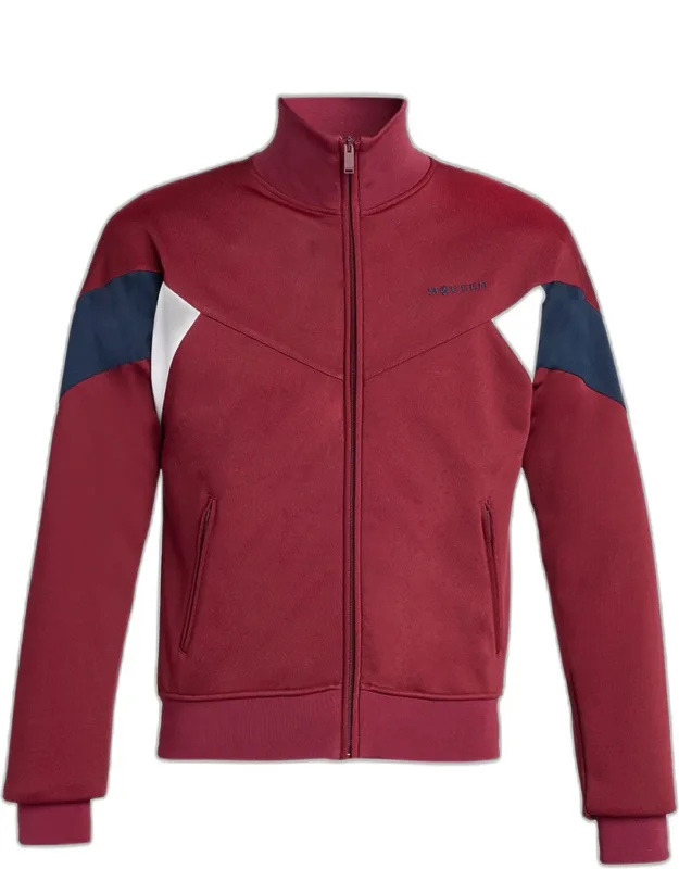 Technical Loopback Chevron Track Jacket