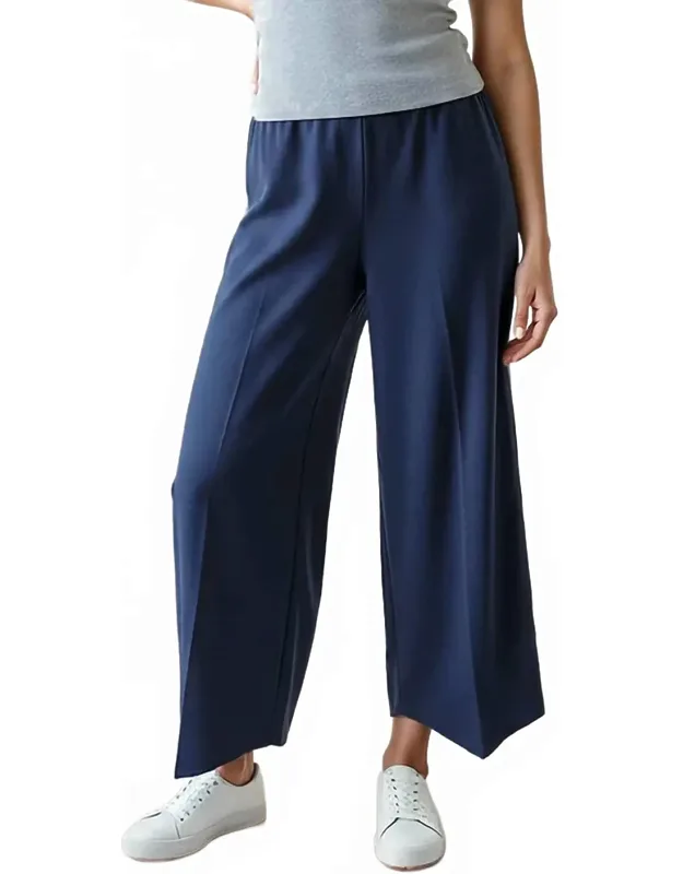 Wide-leg Cropped Pants