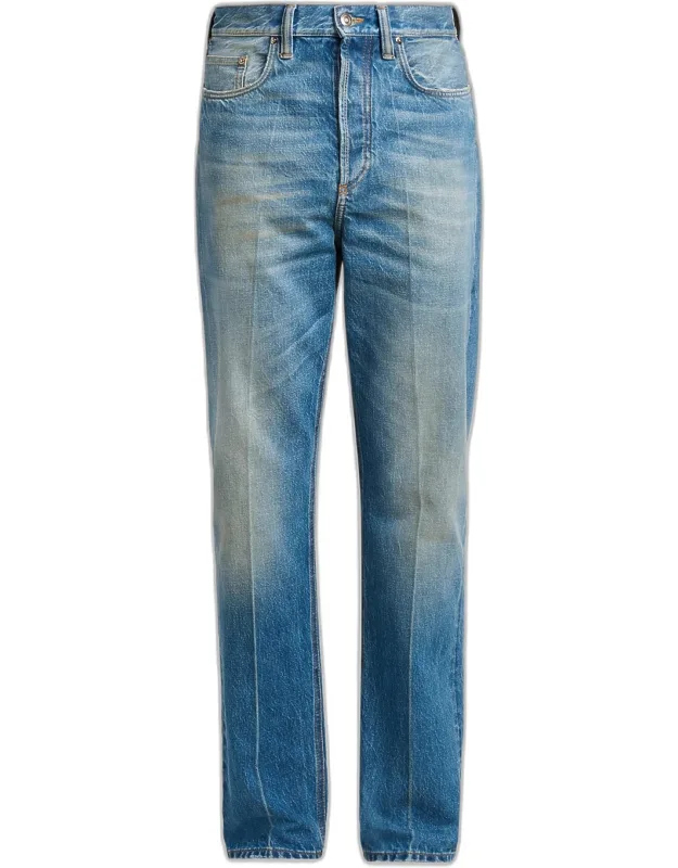 Straight-leg Jeans