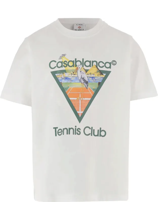 Tennis Club Cotton T-shirt