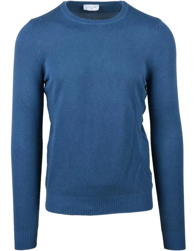 Fine-knit Cotton Sweater