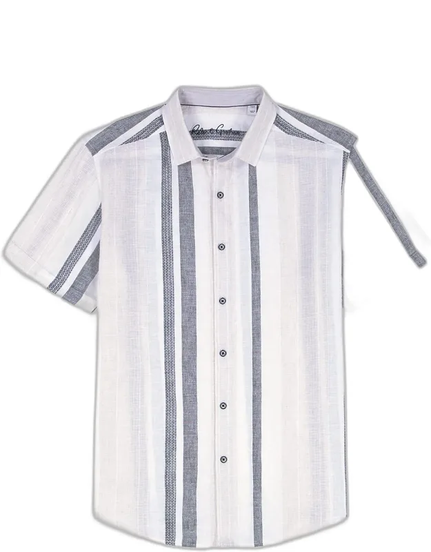 Makai Striped Short-sleeve Shirt